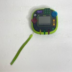 Leap Frog RockIt Twist Handheld Learning Rotatable Game System Green w Handle